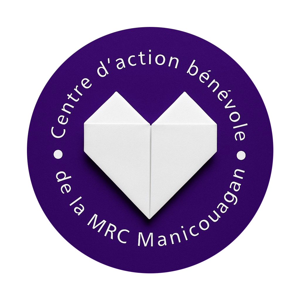 Logo Centre d’action bénévole de la MRC Manicouagan - TROC-CDC Côte-Nord
