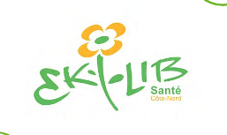Logo Éki-Lib Santé Côte-Nord - TROC-CDC Côte-Nord
