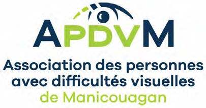 Logo Association des personnes avec difficultés visuelles de Manicouagan - TROC-CDC Côte-Nord